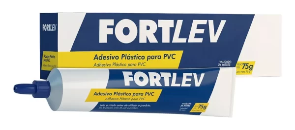 Cola Adesivo Plastico Pvc Fortlev 75g Canos E Tubos Original