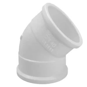 Joelho Cotovelo Esgoto 45ºg Branco Dn 40mm