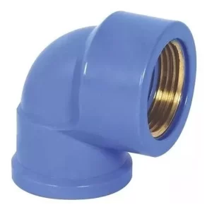 Cotovelo Joelho Azul 25mm Soldável 3/4