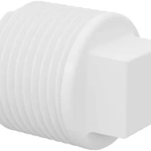 Plug Com Rosca Saídas Roscáveis De Água 3/4 Branco