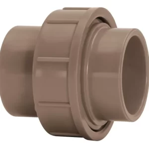 União Soldável Marrom Água Fria 50mm Fortlev
