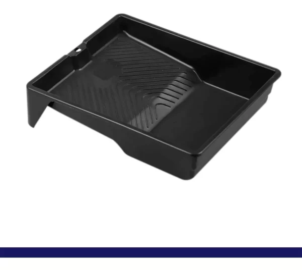 Bandeja Para Pintura Pequena Atlas 1,3lt Preta Reforçada