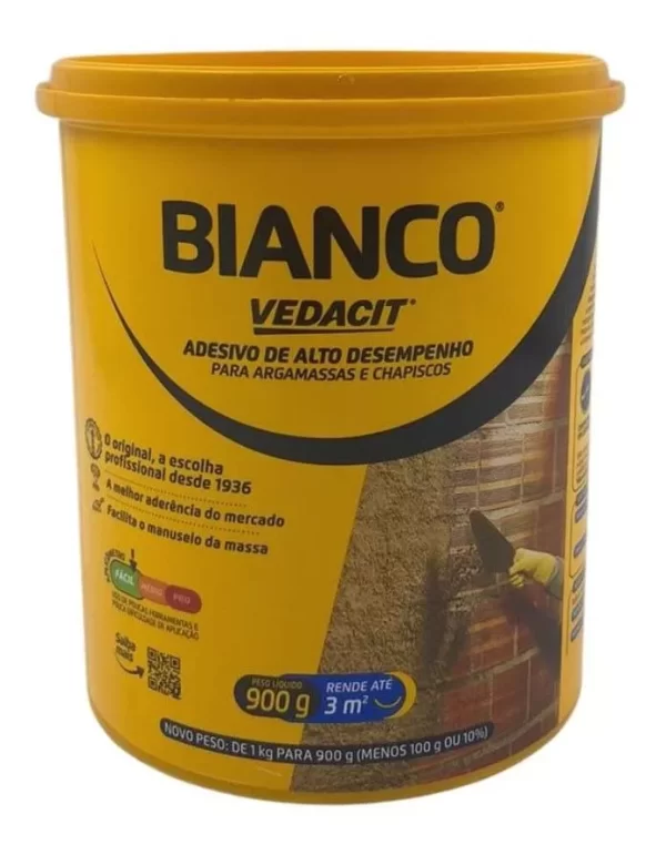 Bianco Adesivo P/massa Vedacit 900ml