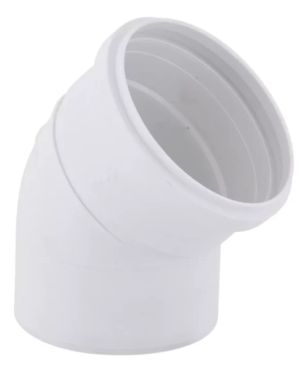Joelho/cotovelo Esgoto 45° X 50mm Branca Dn50 Pvc