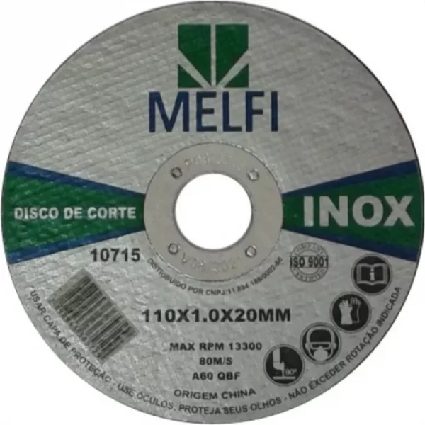 Disco De Corte P/ Inox Makita 110,0 X1,0x20mm