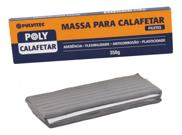 Massa Para Calafetar Em Filetes Poly Pulvitec Vedação unidade