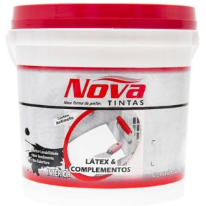 Tinta Latex Acrílico PVA Branca 3,6 Litros NOVA TINTAS