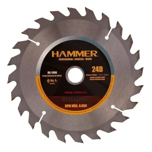 Disco De Corte P/ Serra Circular 24 D 7.1/4'' Hammer Ds-1300