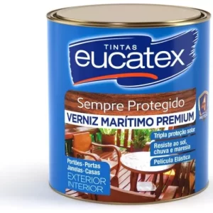 Eucatex Verniz Marítimo Acetinado Premium 900ml