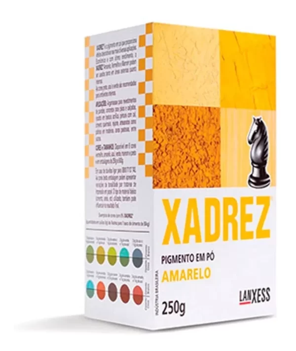 Corante Pigmento Pó Xadrez 250g Varias Cores Cimento Tinta
