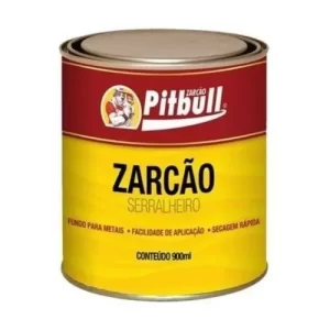 Zarcão Serralheiro Antióxido Natrielli 900ml Pitbull - Cinza