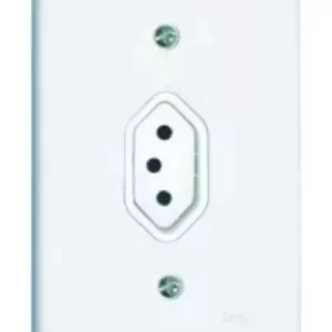 Tomada 2 Polos + Terra 20a Branco Radial
