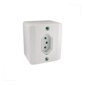 Tomada 2 Polos +terra 10a Sobrepor Sistema X Radial